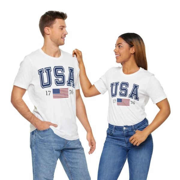 Classic USA 1776 - Unisex T-Shirt - Image 3